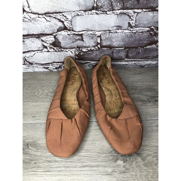 Korks by Kork Ease Pink Fabric Comfort Ballet Flats Women 11M US/42EU KR0012898 - Picture 2 of 16